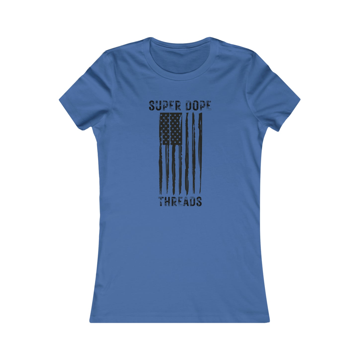 Super Dope Threads - Dope Ladies American Proud Tee