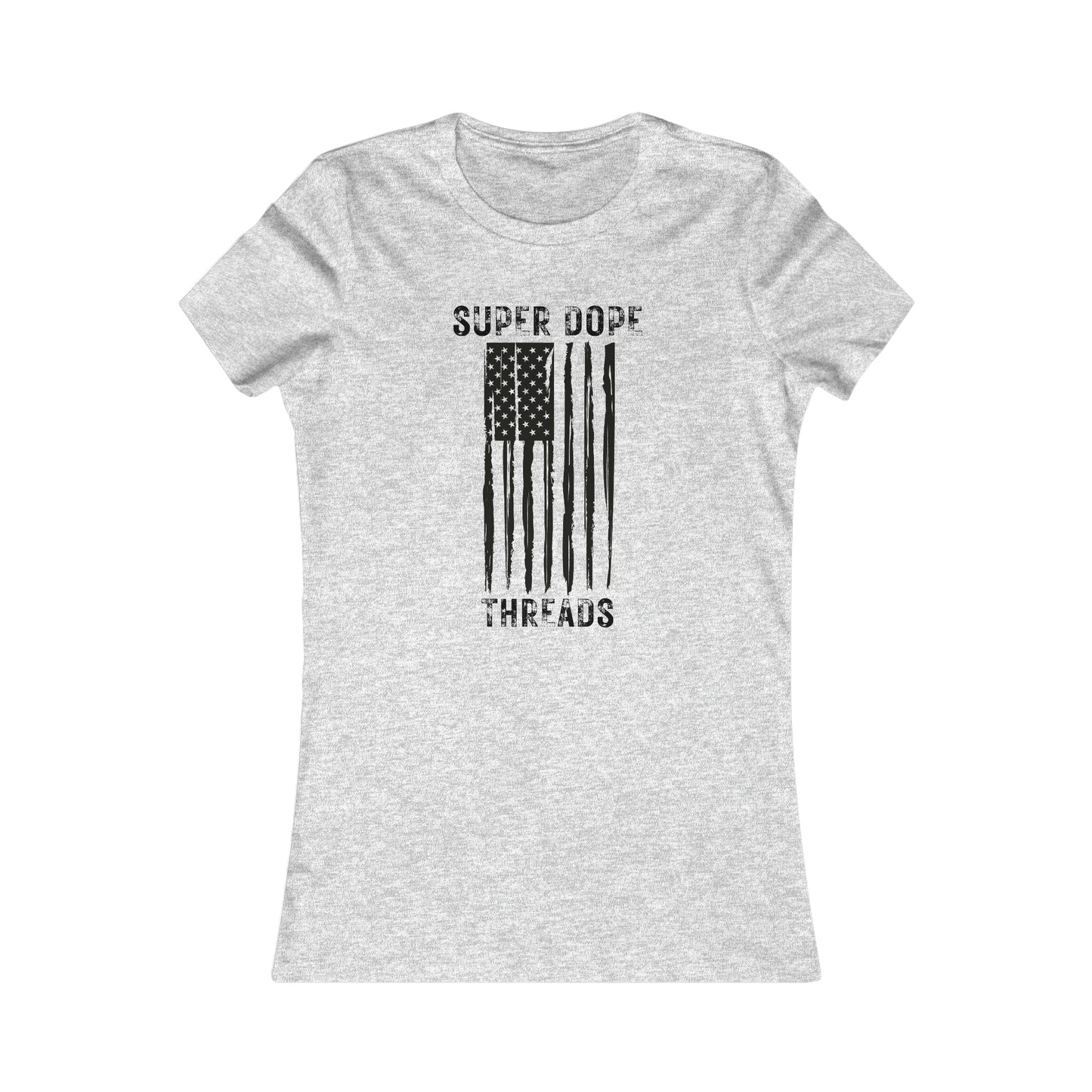 Super Dope Threads - Dope Ladies American Proud Tee