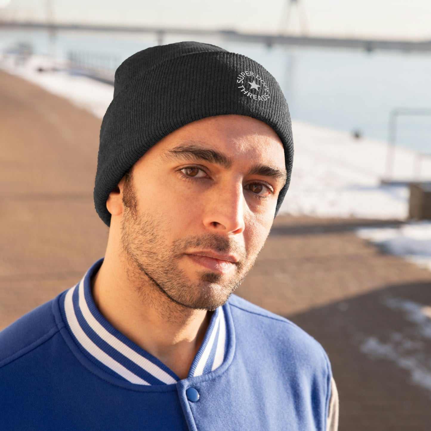 Super Dope Threads - Embroidered Knit Beanie